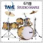 타예 대만산 스튜디오 메이플 6기통 드럼 Taye Studio Maple 6-Piece Drum